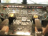 2017-02-18 11-48-16 IMG 2442  National Air and Space Museum. DC7 cockpit.